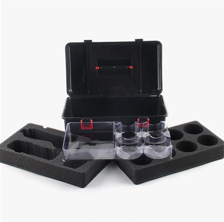 Edukacyjny zestaw 8w1 do Beyblade z wodoodporną walizką